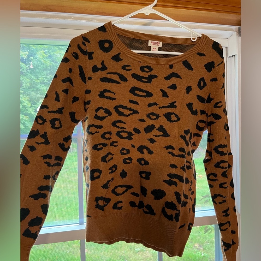 Cheetah sweater